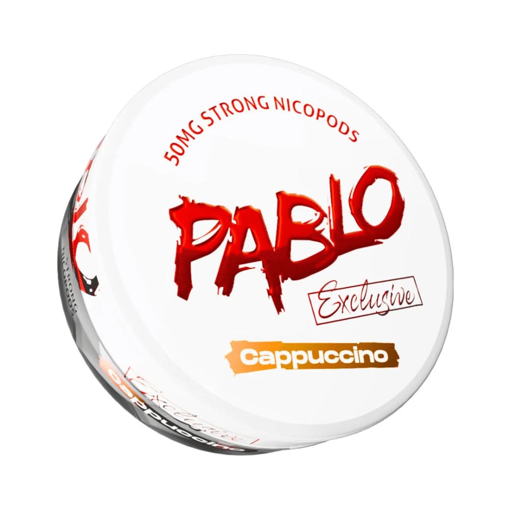 اظرف نيكوتين بابلو عدة نكهات PABLO - كابتشينو 30 نيكوتين