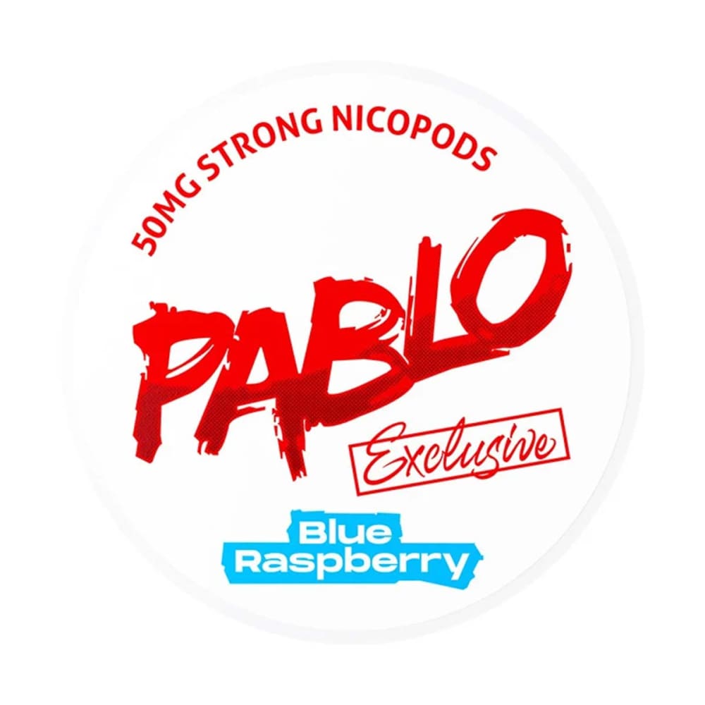 اظرف نيكوتين بابلو عدة نكهات PABLO - بلو راز بيري 30 نيكوتين