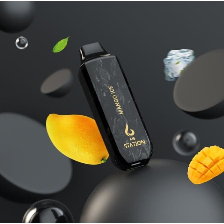 سحبة سيجارة ستيشن 10000 شفطة 20 نيكوتين عدة نكهات استخدام