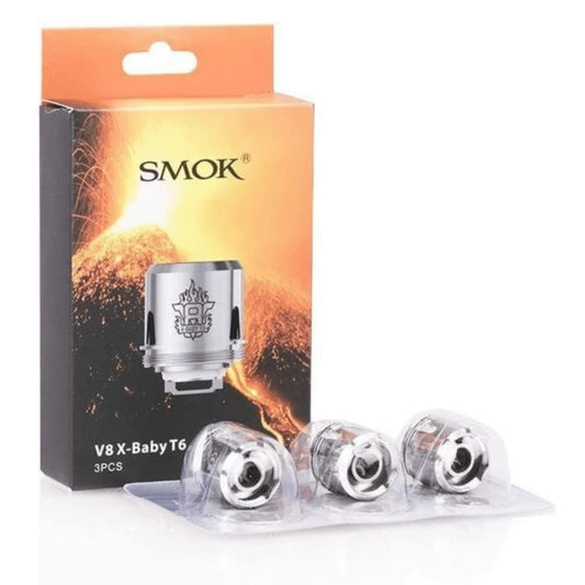 SMOK V8 X-BABY T6 كويلات سموك اكس بيبي