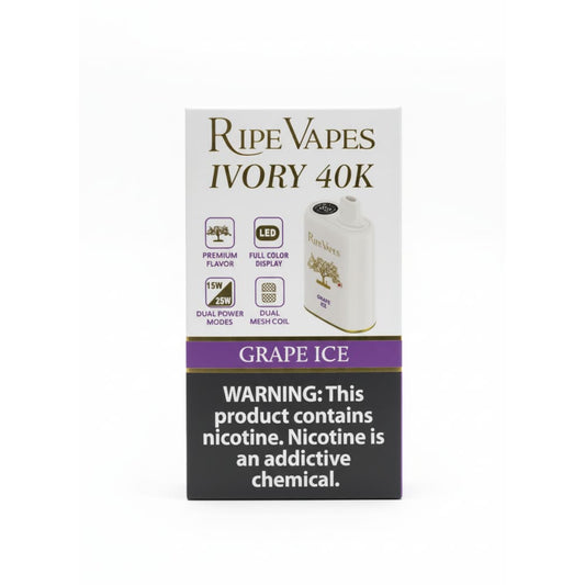 VCT Ripe Vapes IVORY سحبة سيجارة عدة نكهات رايب فيب ايفوري