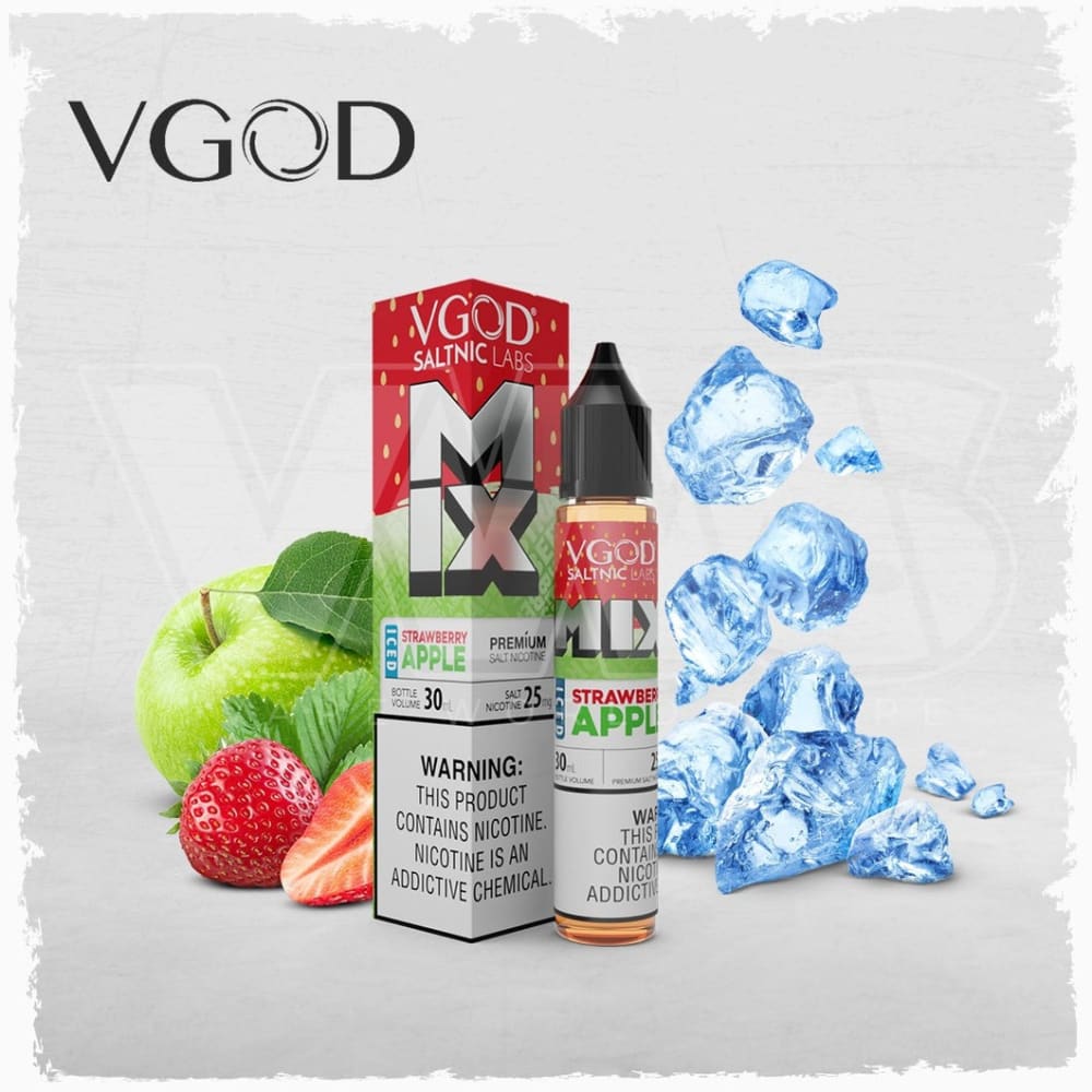VGOD نكهة فراولة تفاح ايس سولت نيكوتين من فيقود