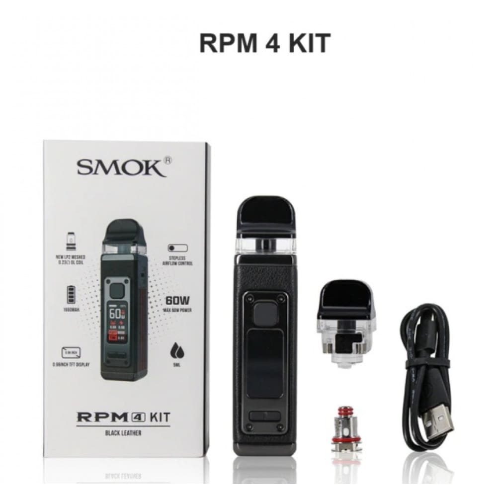 SMOK RPM 4 جهاز سحبة و شيشة سموك ار بي ام 4 60 واط