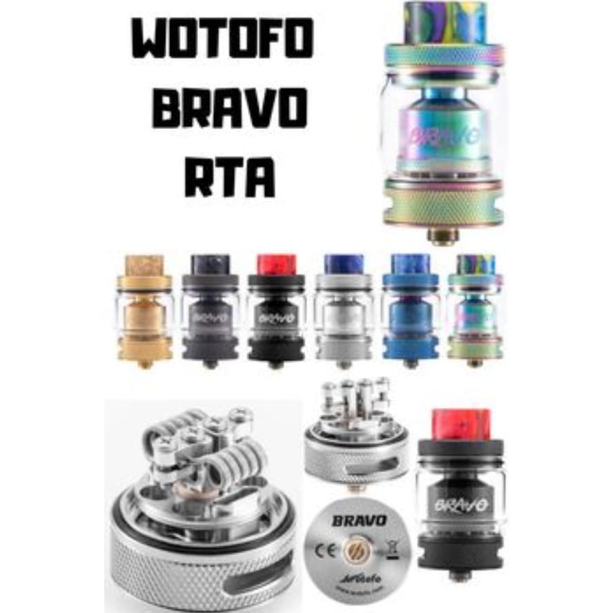 تانك برافو ار تي اي من وتوفو RTA WOTOFO