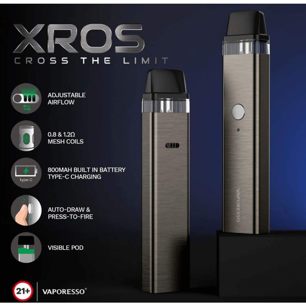 XROS جهاز سحبة و شيشة اكس روس من فيبريسو - فيب سموك